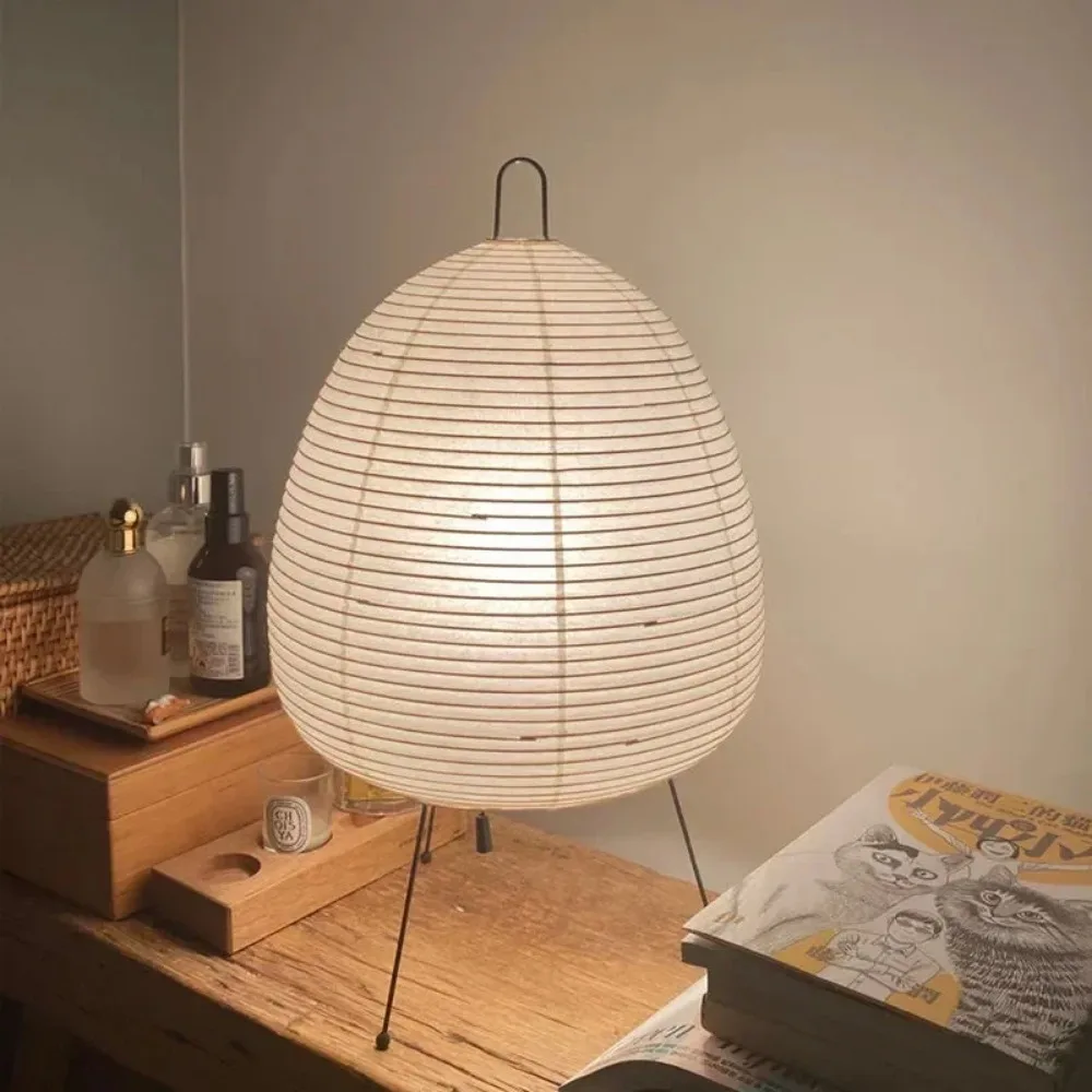 三脚,テーブルランプ,ライスペーパー,オフィスランプ,リビン - Desk Setup Japan のレビューと価格