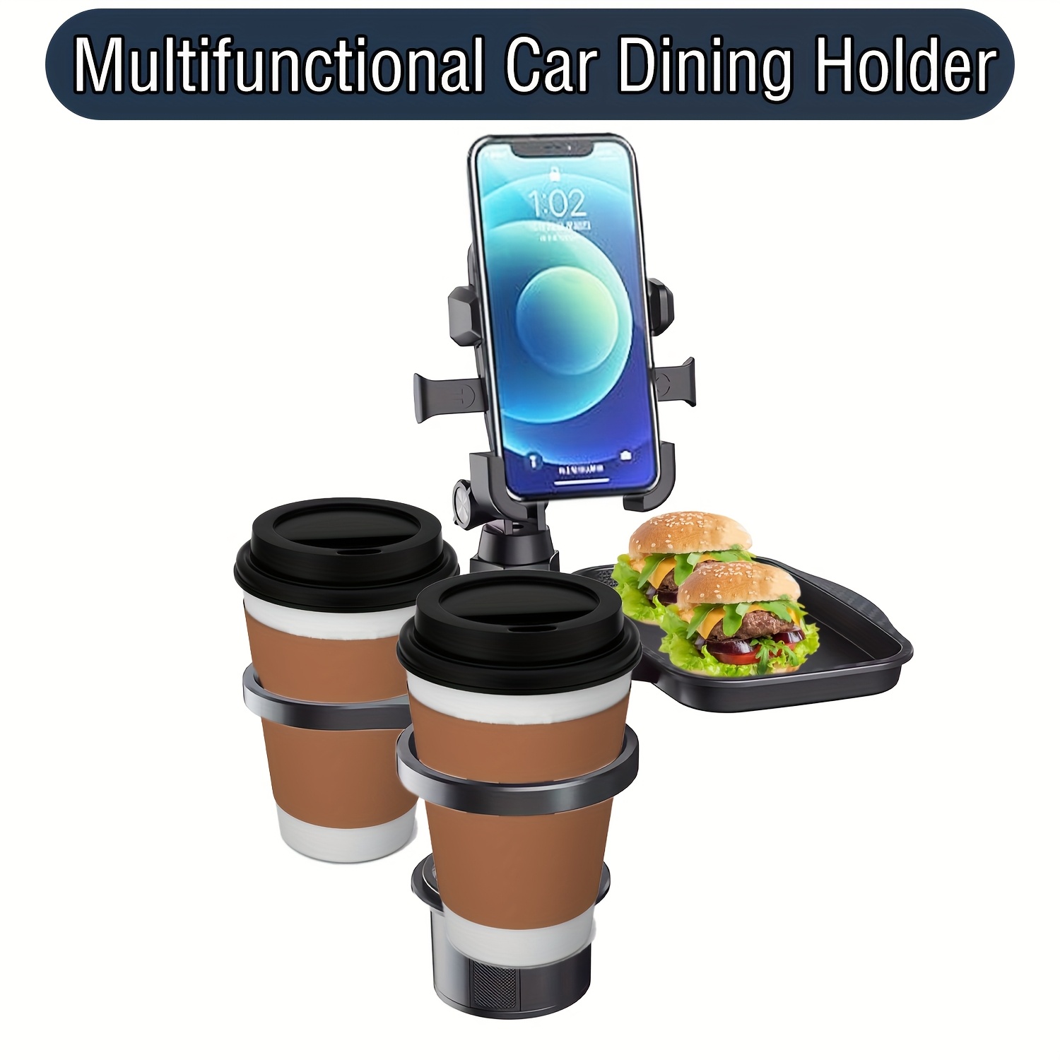 2025 新車カップホルダートレイ-エキスパンダー-3 で  - Desk Setup Essentials のレビューと価格