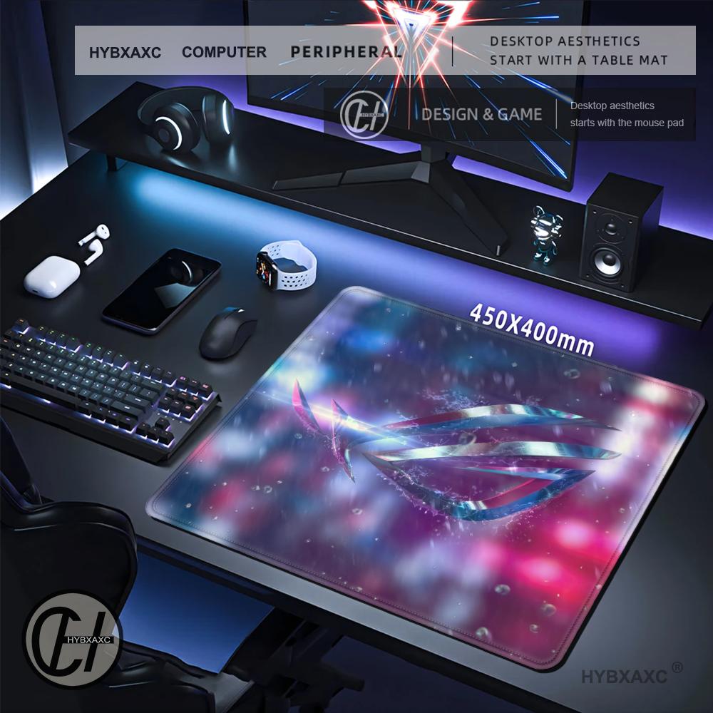 HYBXAXC Tech 幾何学模様の小型マウスパッド 滑り - Work Desk Home Setup のレビューと価格