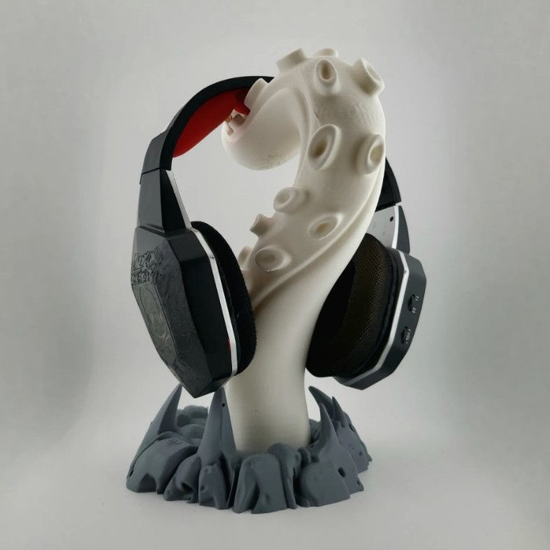クトゥルフ オクトパス テンタクル ヘッドホンスタンド 3D - Desk Setup Headphones のレビューと価格