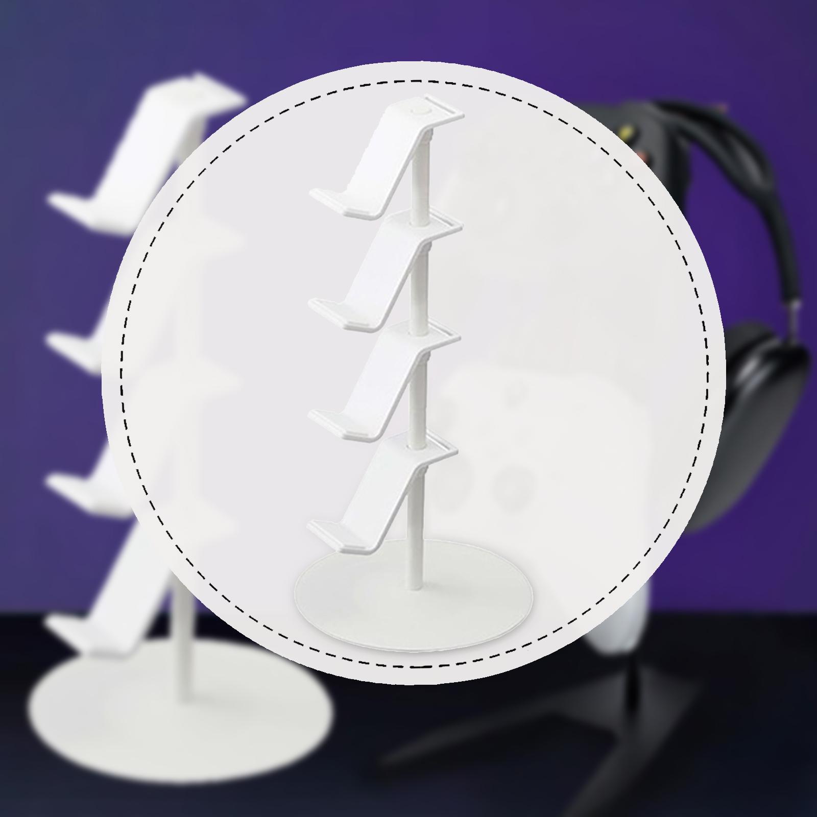 調整可能なゲームコントローラースタンド、多層ヘッドホンホルダ - Desk Setup Headphones のレビューと価格