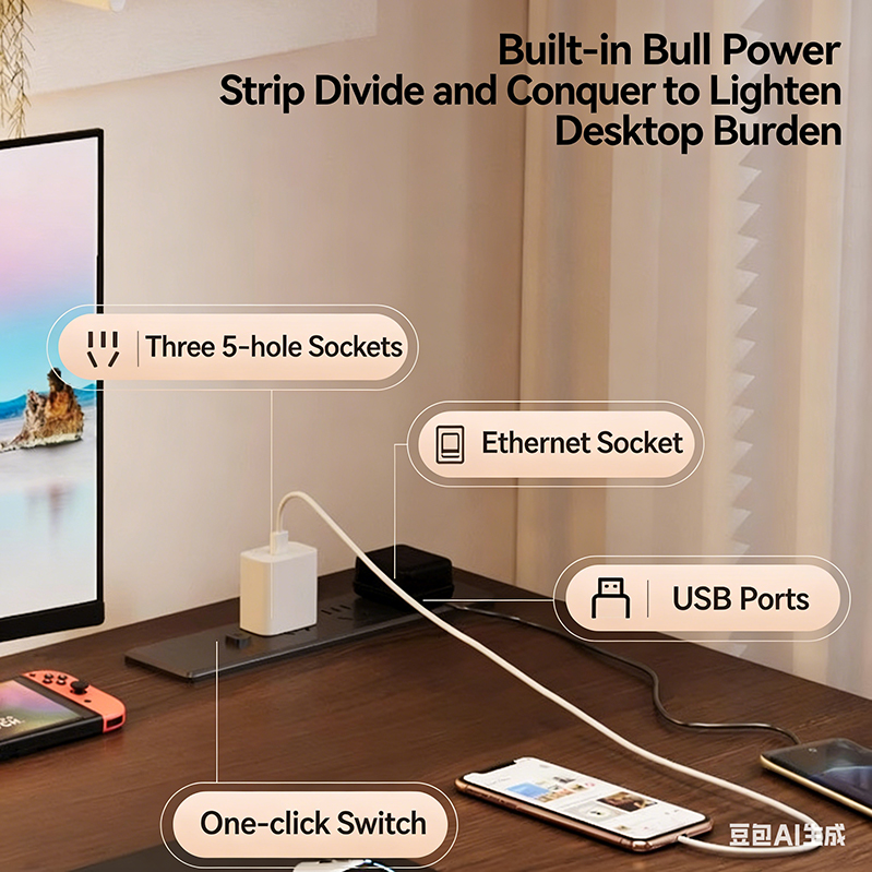 モダンな鉄製デュアルモーター電動スタンディングデスク、高さ調 - Desk Setup Bedroom のレビューと価格