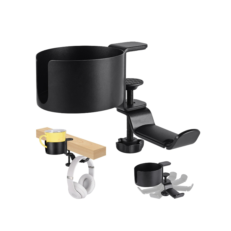 360 °   回転式デスクヘッドホンホルダー カップラック - Desk Setup Headphones のレビューと価格