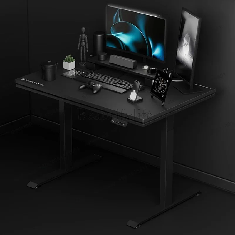 ゲーミング学生用コンピューターデスク高さ調節可能なスタンディ - Desk Setup Bedroom のレビューと価格