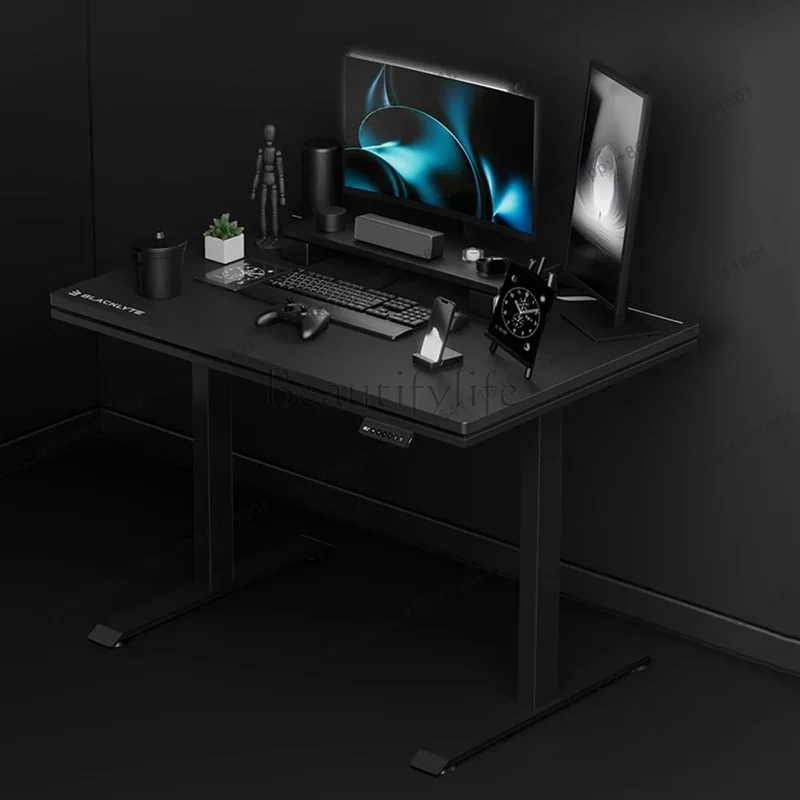 ゲーミング学生用コンピューターデスク高さ調節可能なスタンディ - Desk Setup Bedroom のレビューと価格