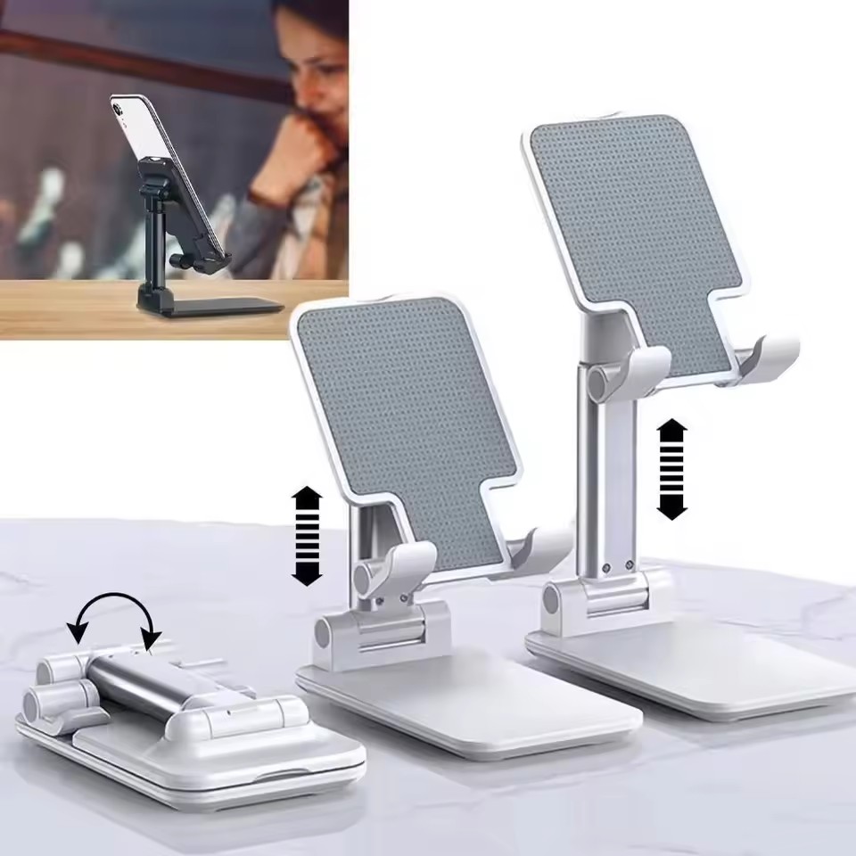 高品質デスクトップタブレットホルダーテーブルセル折りたたみ式 - Desk Setup Desk のレビューと価格