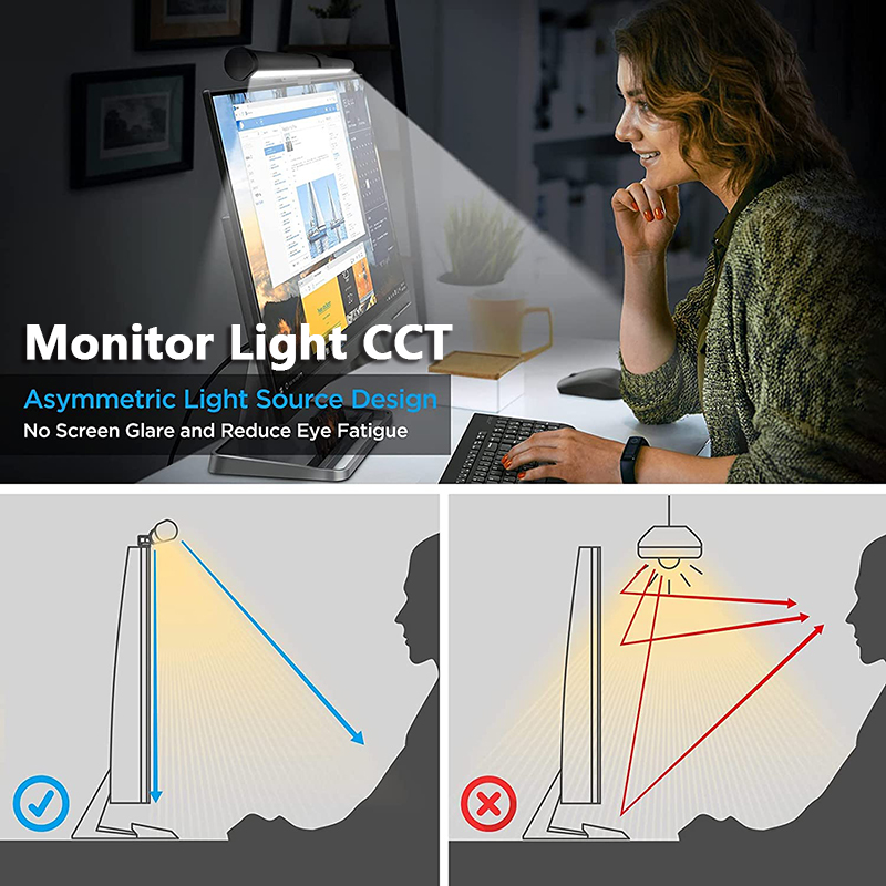 調光照明テーブルランプ 30CM LED デスクランプ モニ - Desk Setup Desk のレビューと価格