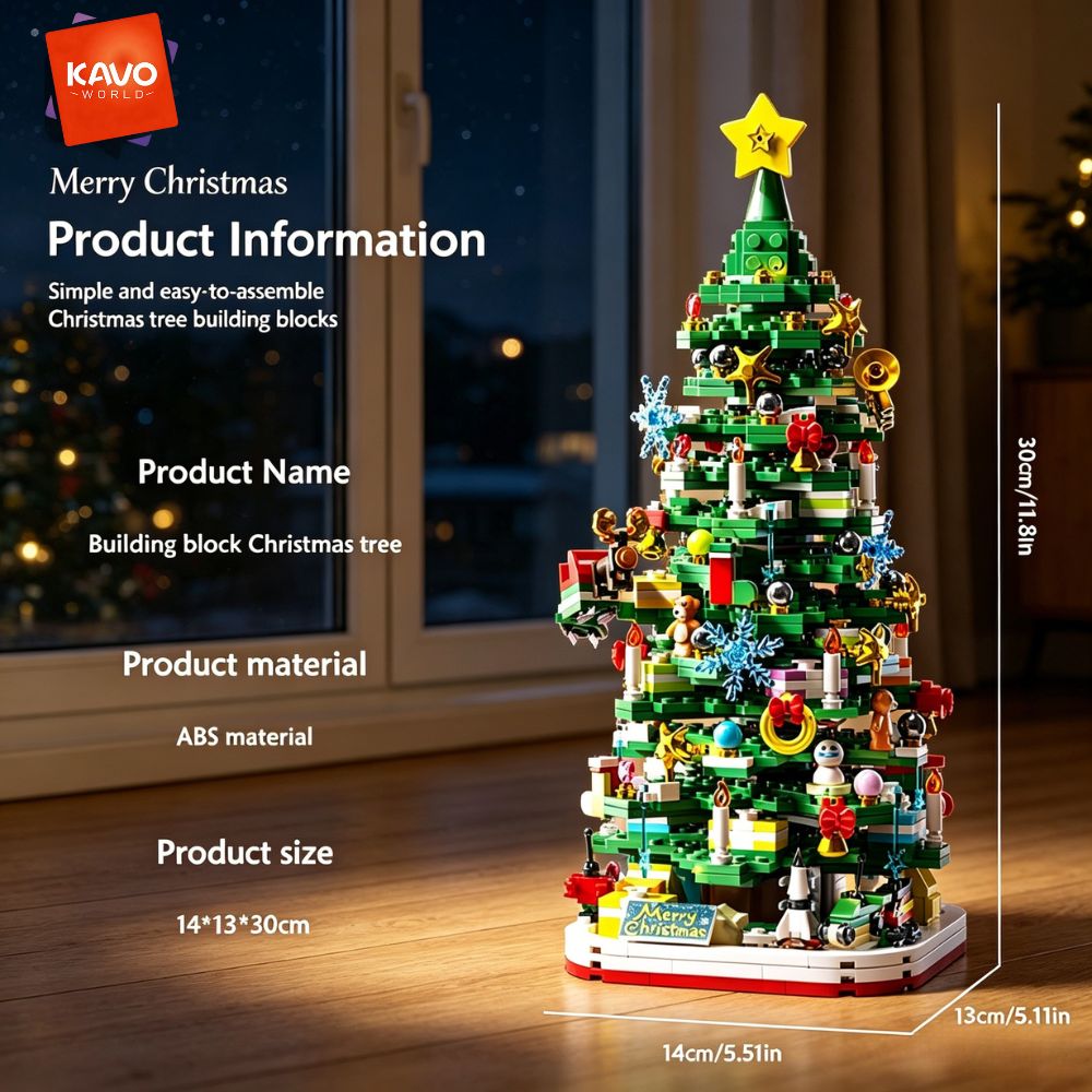 KAVOWORLD 1024ピース クリスマスツリー 組み立 - Desk Office Setup Ideas のレビューと価格