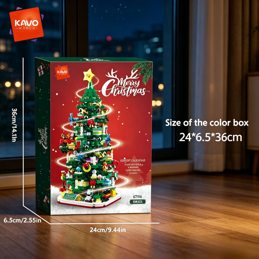 KAVOWORLD 1024ピース クリスマスツリー 組み立 - Desk Office Setup Ideas のレビューと価格
